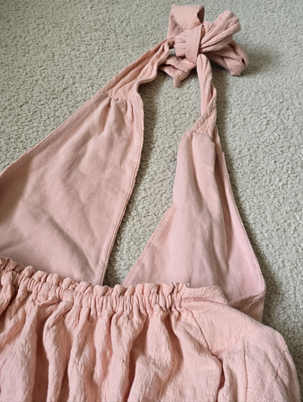 NWT Free People Beach Lucy Mini Dress Halter Size Small - Picture 12 of 12